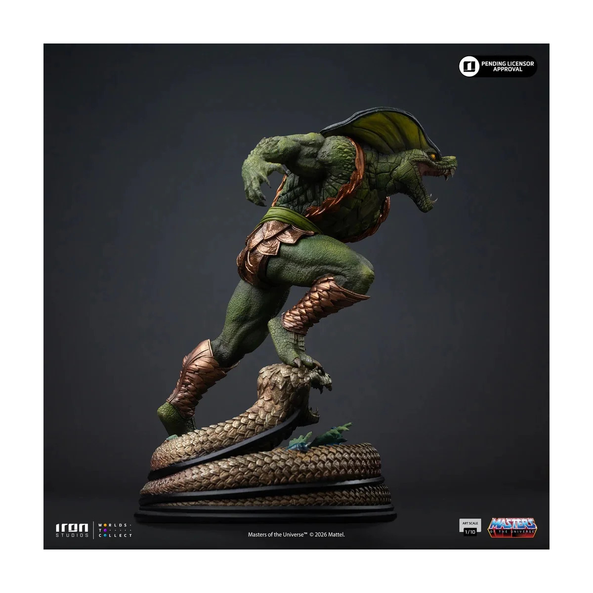 Iron Studios - Kobra Khan Arte Escala 1/10 - Masters del Universo - Masters del Universo