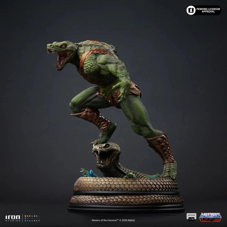Iron Studios - Kobra Khan Arte Escala 1/10 - Masters del Universo - Masters del Universo