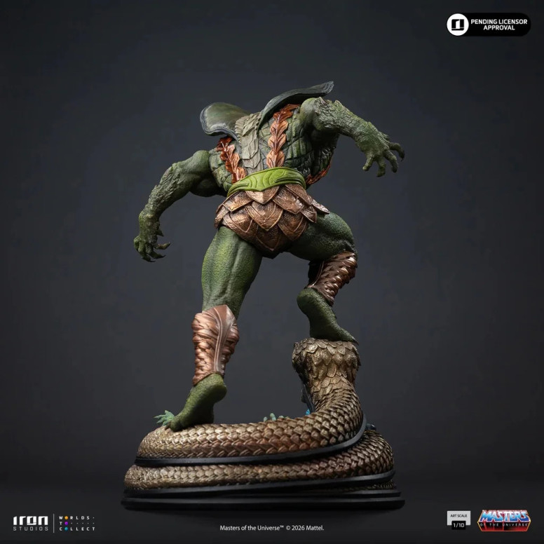 Iron Studios - Kobra Khan Arte Escala 1/10 - Masters del Universo - Masters del Universo