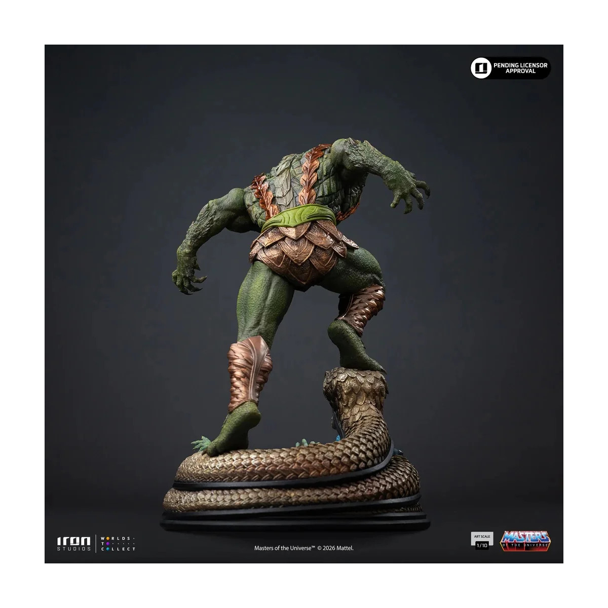 Iron Studios - Kobra Khan Arte Escala 1/10 - Masters del Universo - Masters del Universo