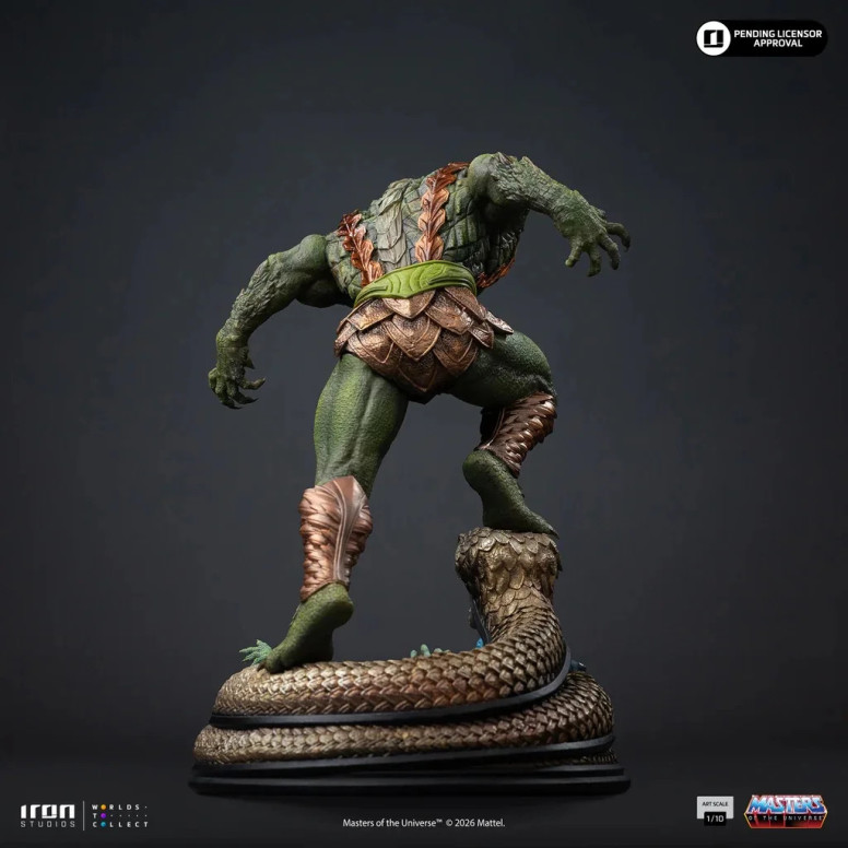 Iron Studios - Kobra Khan Arte Escala 1/10 - Masters del Universo - Masters del Universo