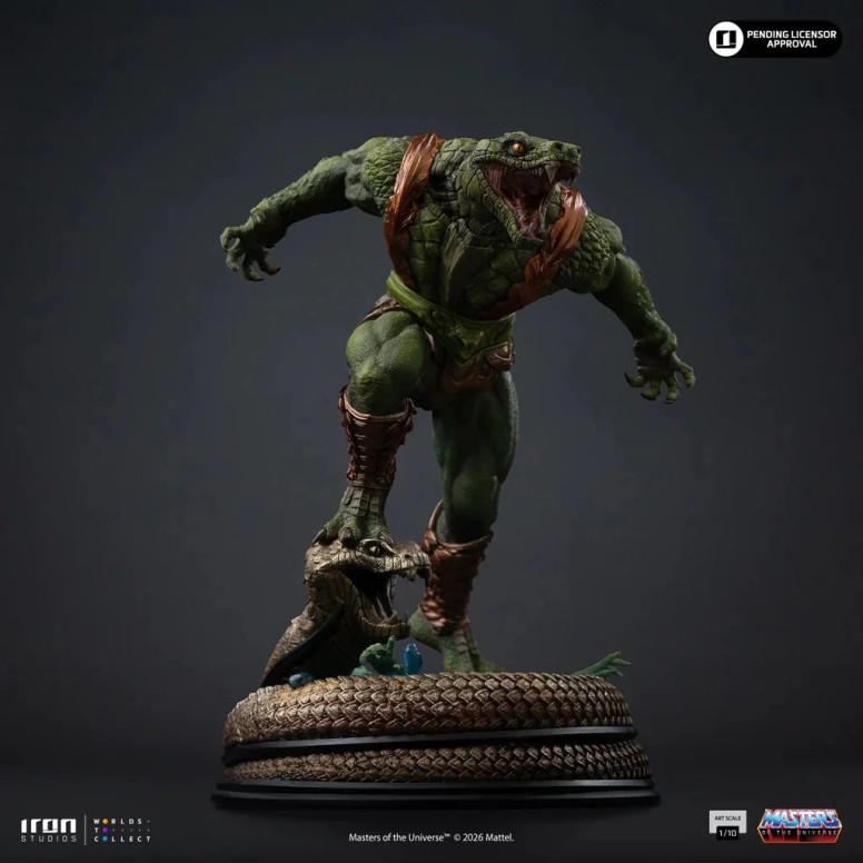 Iron Studios - Kobra Khan Arte Escala 1/10 - Masters del Universo - Masters del Universo