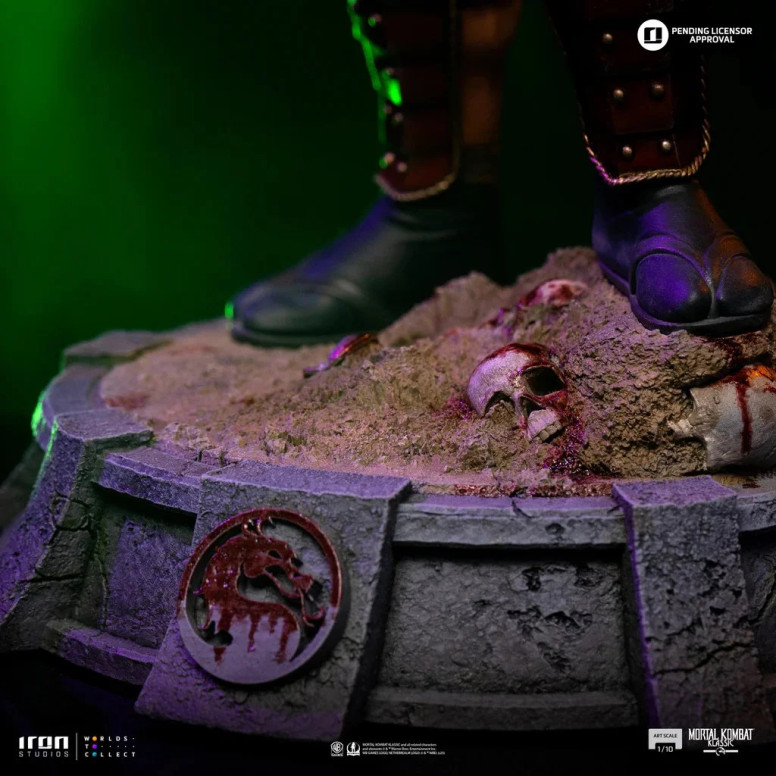 Iron Studios - Mortal Kombat - Shao Khan Arte Escala 1/10