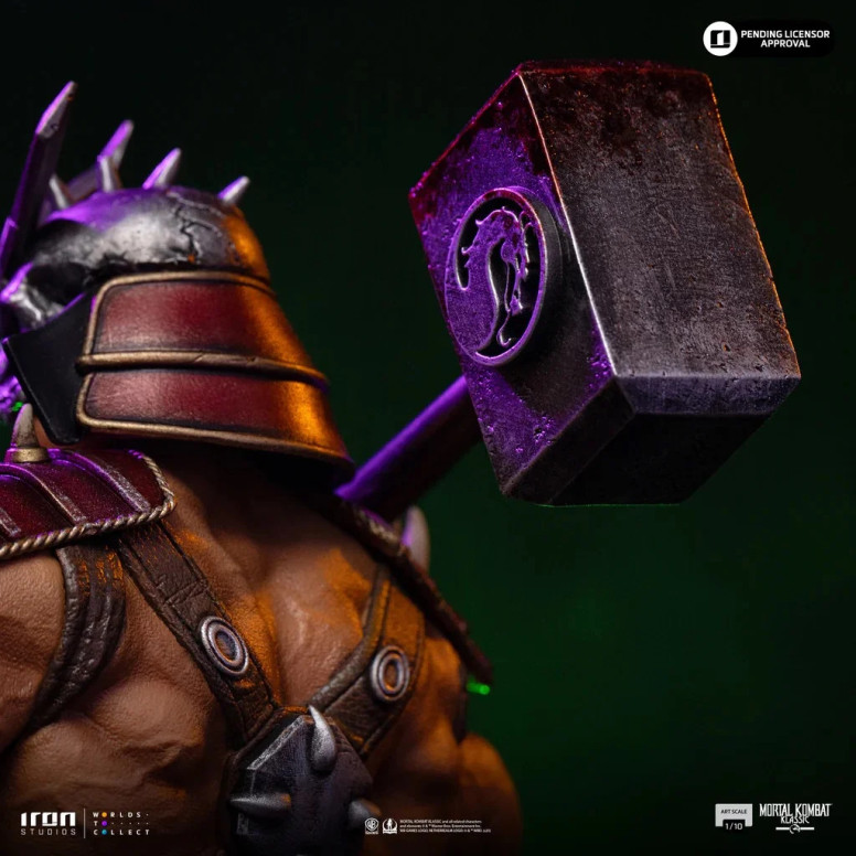 Iron Studios - Mortal Kombat - Shao Khan Arte Escala 1/10