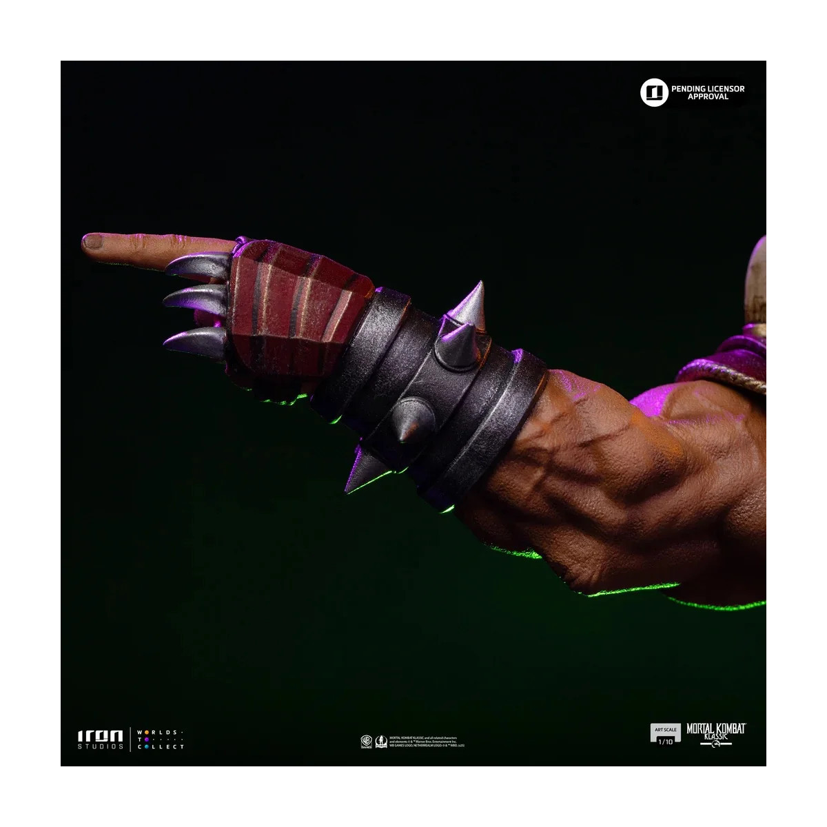 Iron Studios - Mortal Kombat - Shao Khan Arte Escala 1/10