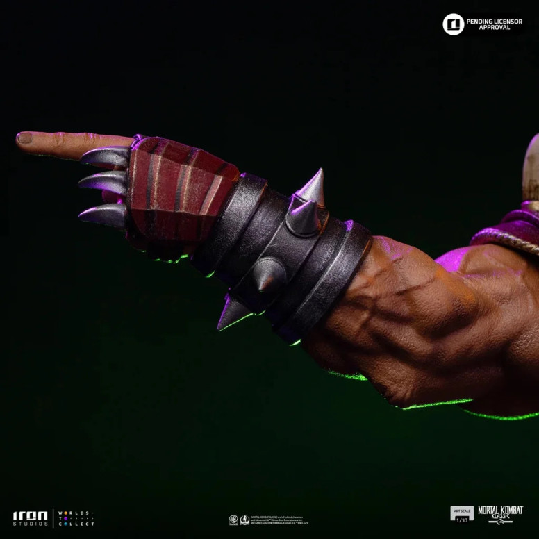 Iron Studios - Mortal Kombat - Shao Khan Arte Escala 1/10