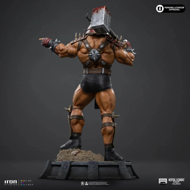 Iron Studios - Mortal Kombat - Shao Khan Arte Escala 1/10