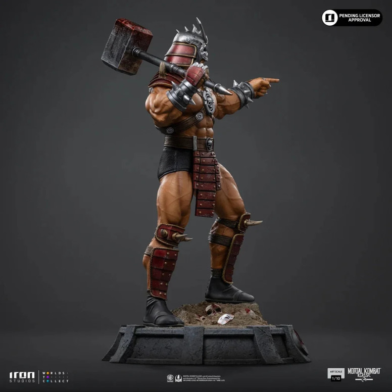 Iron Studios - Mortal Kombat - Shao Khan Arte Escala 1/10