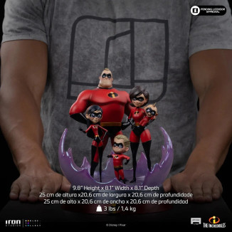 Iron Studios - Disney Pixar - Los Increíbles Arte Escala 1/10