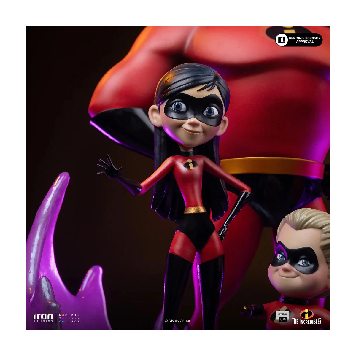 Iron Studios - Disney Pixar - Los Increíbles Arte Escala 1/10