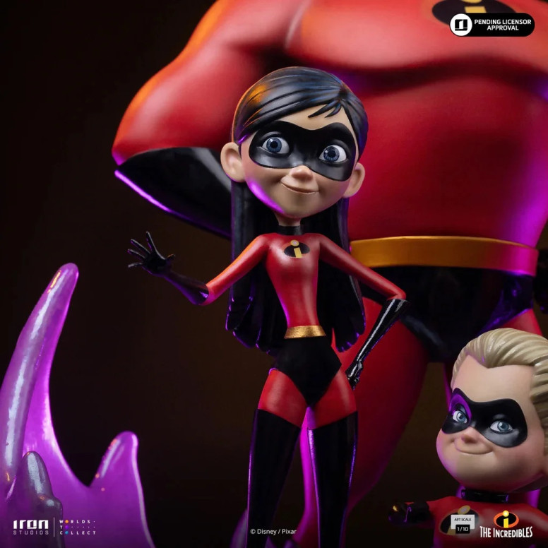 Iron Studios - Disney Pixar - Los Increíbles Arte Escala 1/10