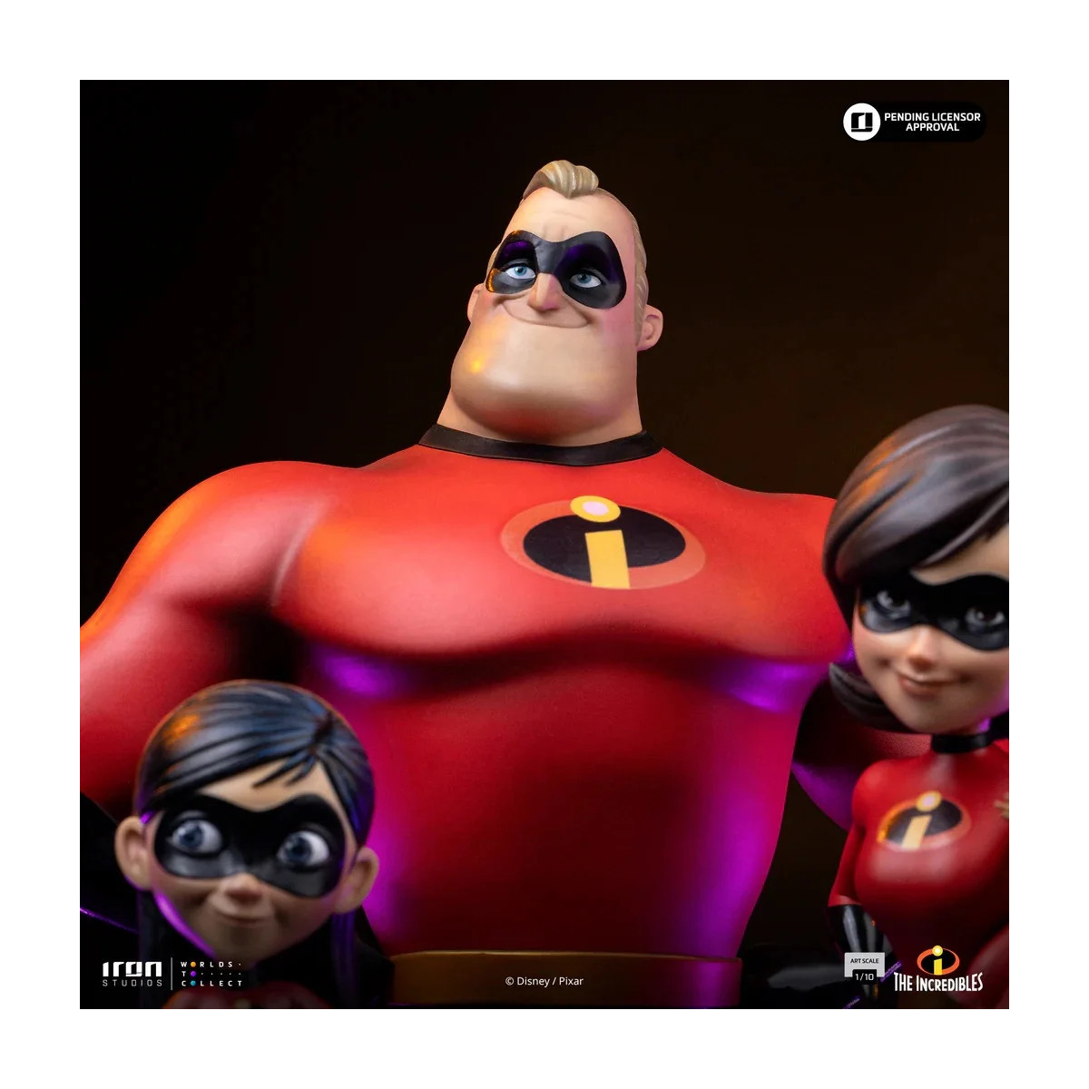 Iron Studios - Disney Pixar - Los Increíbles Arte Escala 1/10