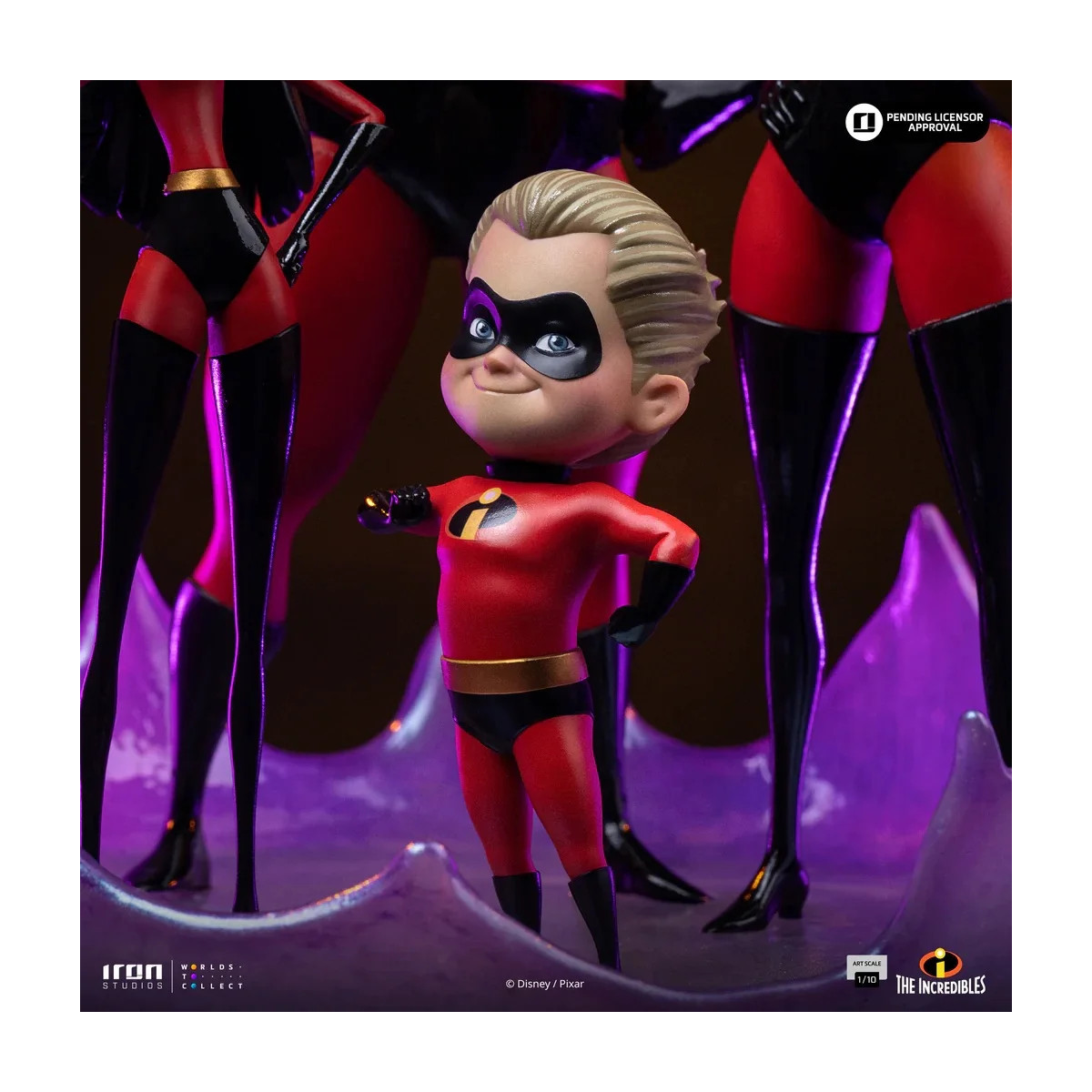 Iron Studios - Disney Pixar - Los Increíbles Arte Escala 1/10