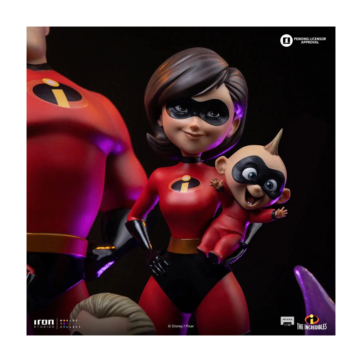 Iron Studios - Disney Pixar - Los Increíbles Arte Escala 1/10