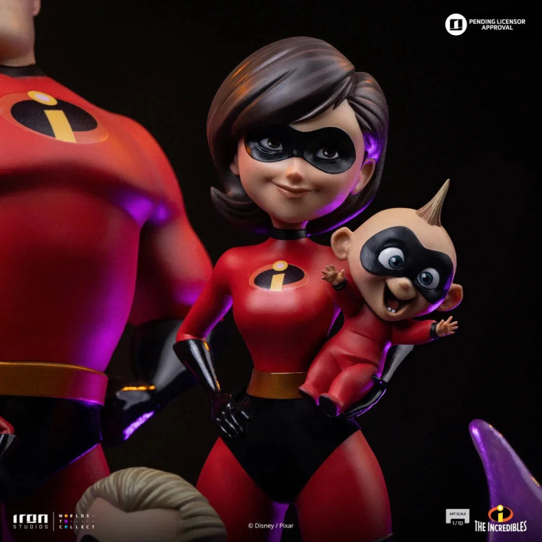 Iron Studios - Disney Pixar - Los Increíbles Arte Escala 1/10