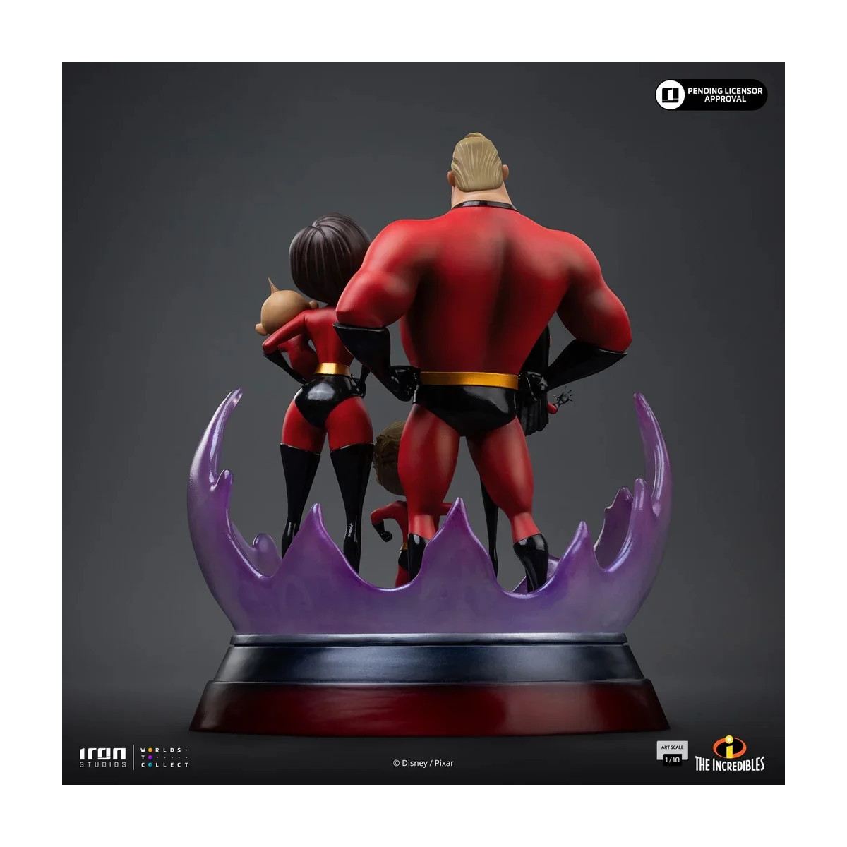 Iron Studios - Disney Pixar - Los Increíbles Arte Escala 1/10
