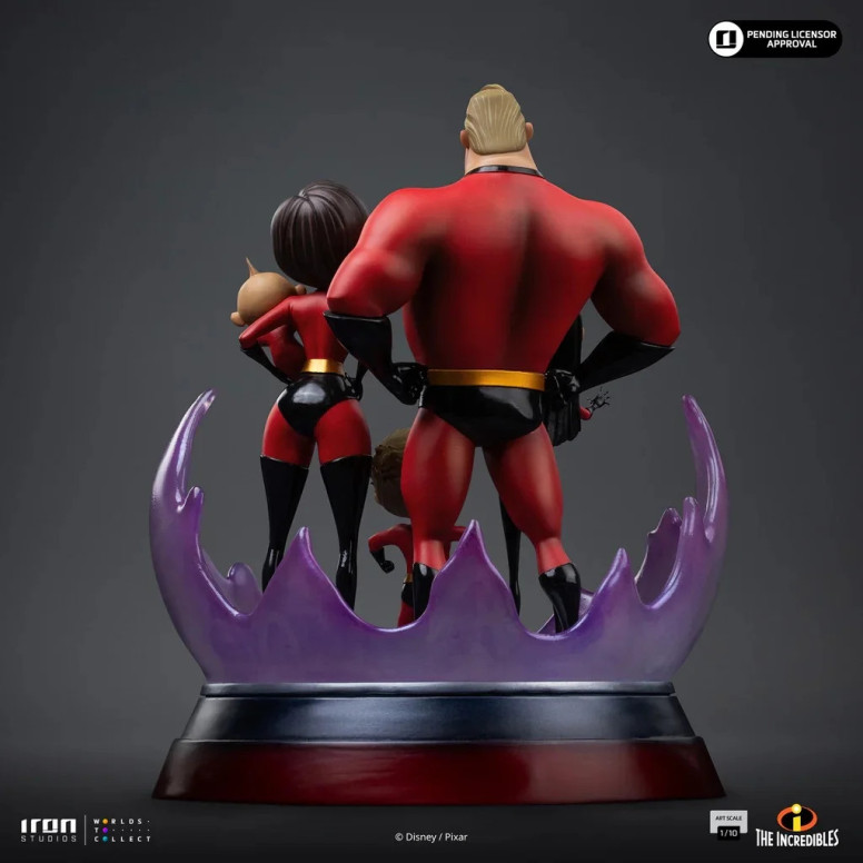 Iron Studios - Disney Pixar - Los Increíbles Arte Escala 1/10