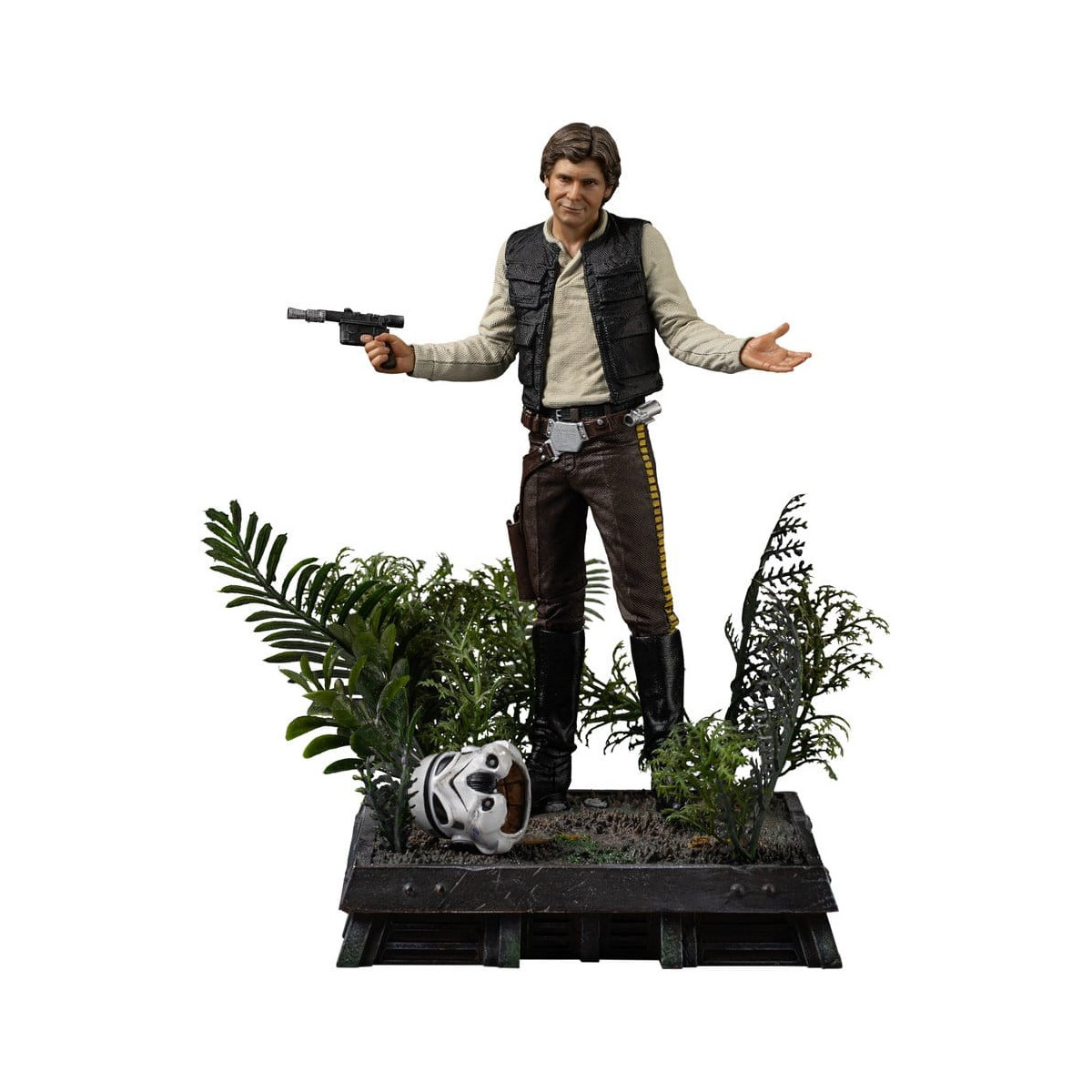 Iron Studios Star Wars - Han Solo (Episodio VI) Arte Escala 1/10 - El Retorno del Jedi