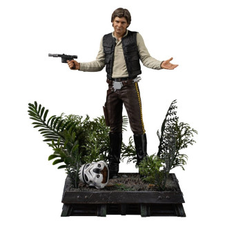 Iron Studios Star Wars - Han Solo (Episodio VI) Arte Escala 1/10 - El Retorno del Jedi