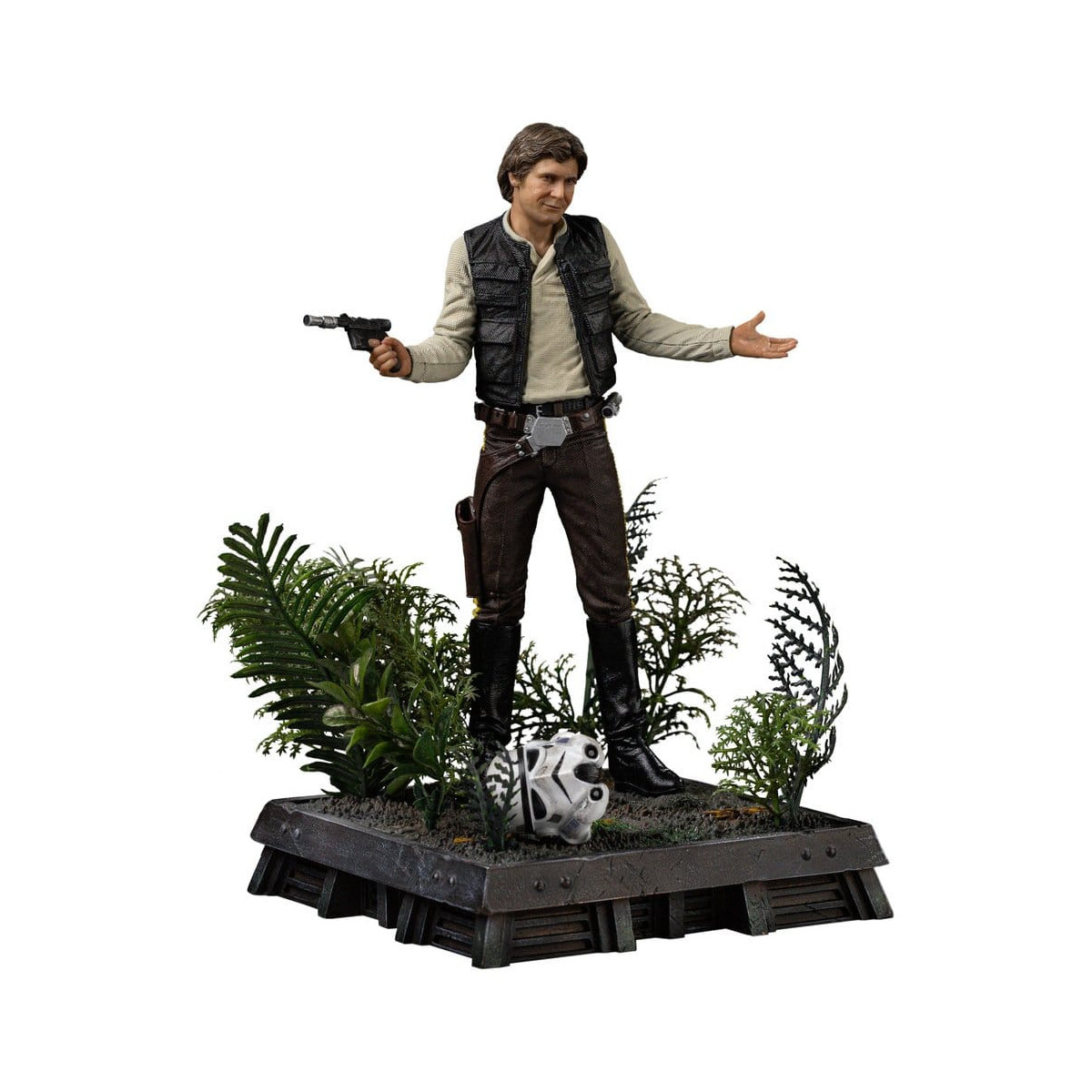 Iron Studios Star Wars - Han Solo (Episodio VI) Arte Escala 1/10 - El Retorno del Jedi