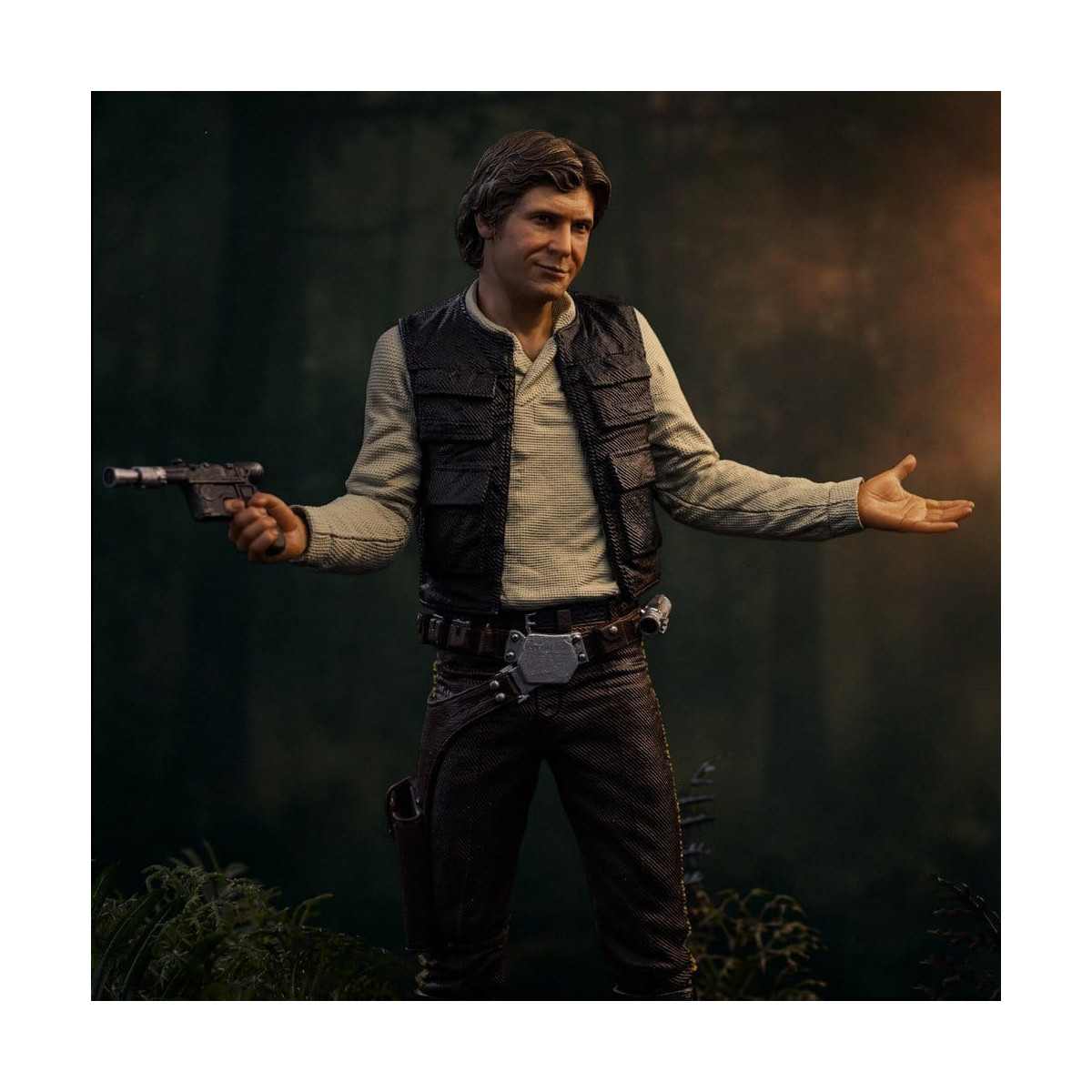 Iron Studios Star Wars - Han Solo (Episodio VI) Arte Escala 1/10 - El Retorno del Jedi
