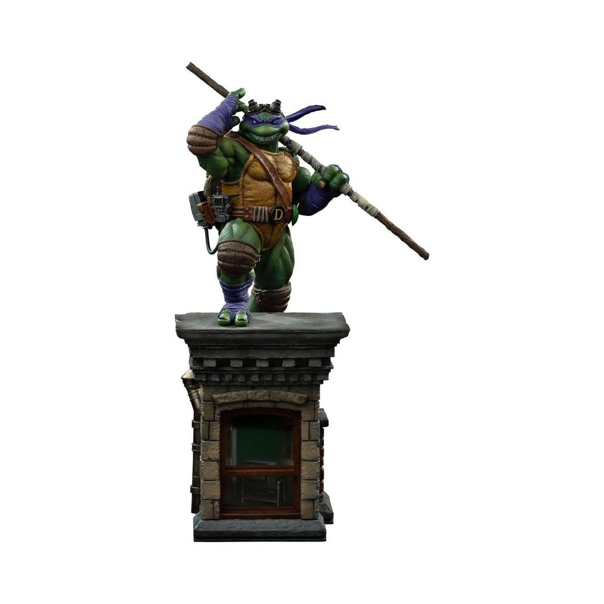 Iron Studios - TMNT - Donatello Unleashed Art Escala 1/10 - Teenage Mutant Ninja Turtles