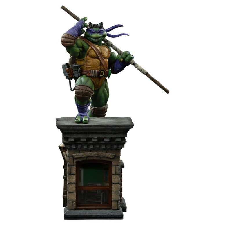 Iron Studios - TMNT - Donatello Unleashed Art Escala 1/10 - Teenage Mutant Ninja Turtles