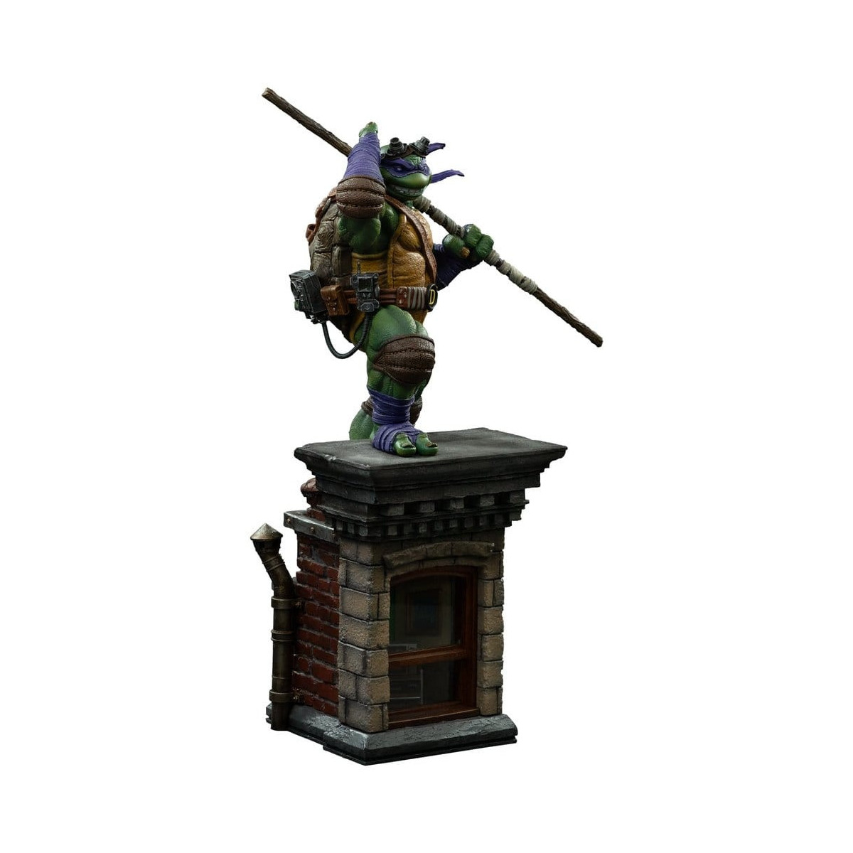 Iron Studios - TMNT - Donatello Unleashed Art Escala 1/10 - Teenage Mutant Ninja Turtles