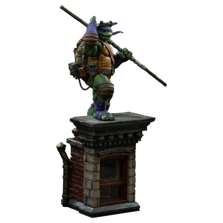Iron Studios - TMNT - Donatello Unleashed Art Escala 1/10 - Teenage Mutant Ninja Turtles