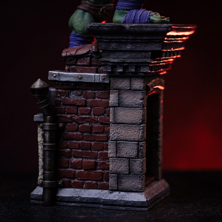Iron Studios - TMNT - Donatello Unleashed Art Escala 1/10 - Teenage Mutant Ninja Turtles