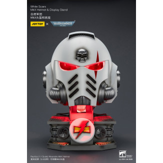 JoyToy - White Scars MkX Casco y Expositor 1/1