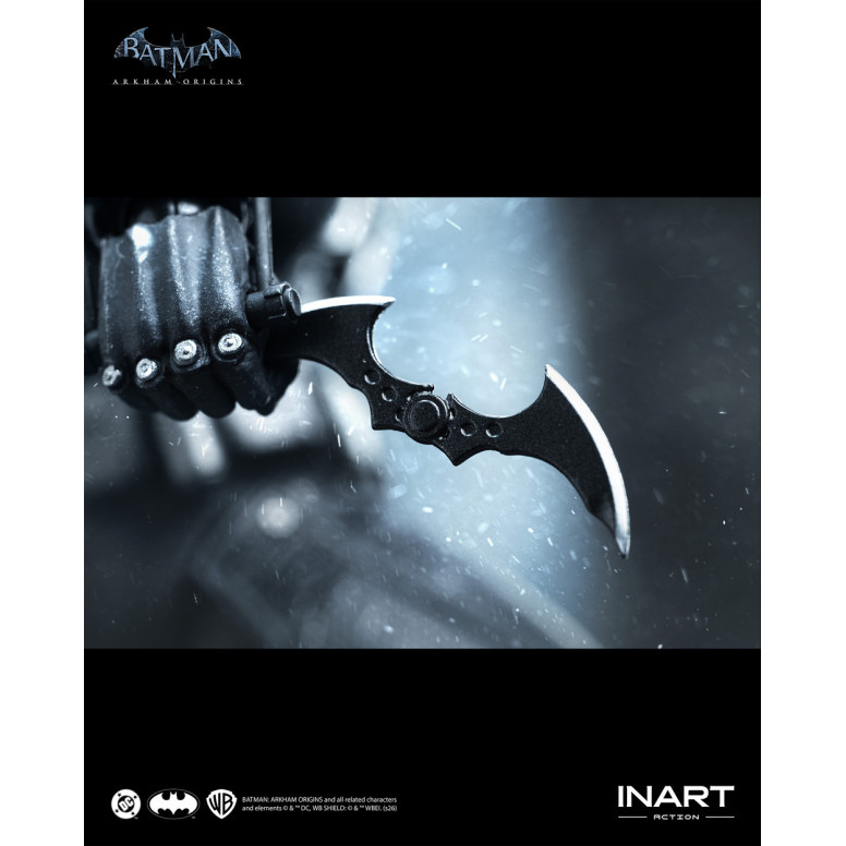 INART - Batman (Battle Damaged Version) - Batman: Arkham Origins Figura a escala 1/12