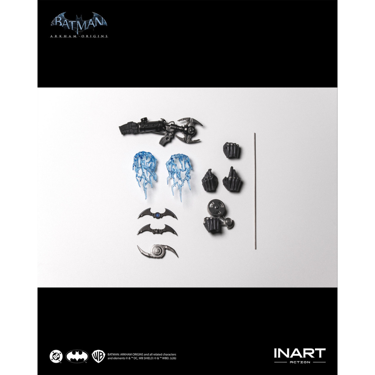 INART - Batman (Battle Damaged Version) - Batman: Arkham Origins Figura a escala 1/12
