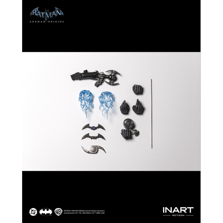 INART - Batman (Battle Damaged Version) - Batman: Arkham Origins Figura a escala 1/12