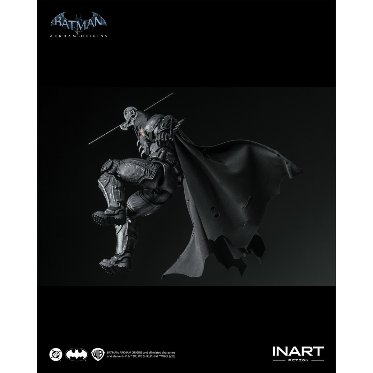 INART - Batman (Battle Damaged Version) - Batman: Arkham Origins Figura a escala 1/12