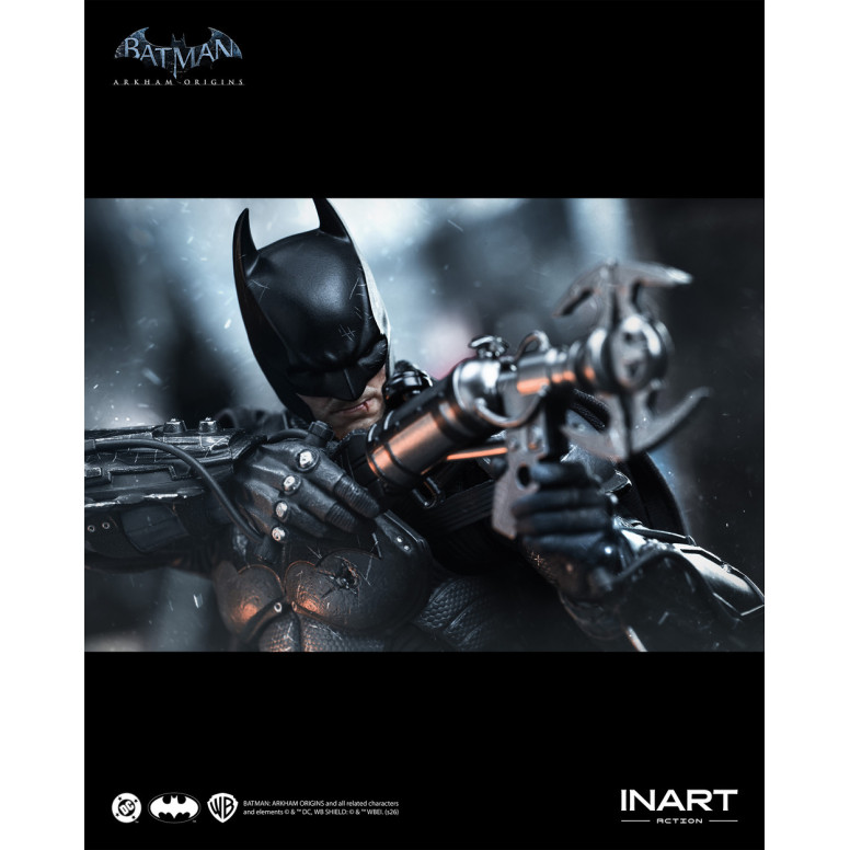 INART - Batman (Battle Damaged Version) - Batman: Arkham Origins Figura a escala 1/12