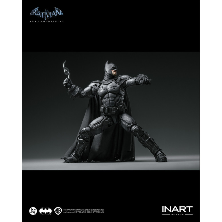 INART - Batman (Battle Damaged Version) - Batman: Arkham Origins Figura a escala 1/12