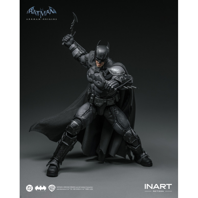 INART - Batman (Battle Damaged Version) - Batman: Arkham Origins Figura a escala 1/12