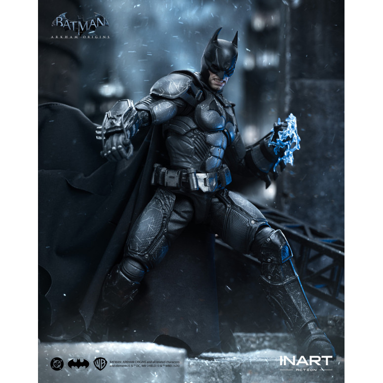 INART - Batman (Battle Damaged Version) - Batman: Arkham Origins Figura a escala 1/12