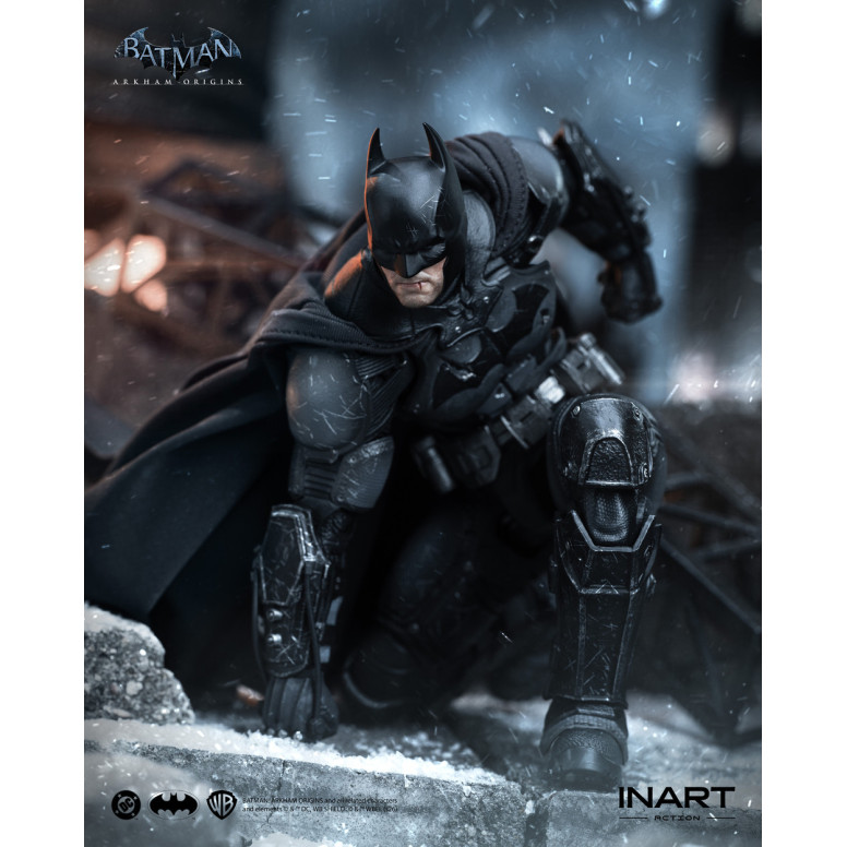 INART - Batman (Battle Damaged Version) - Batman: Arkham Origins Figura a escala 1/12