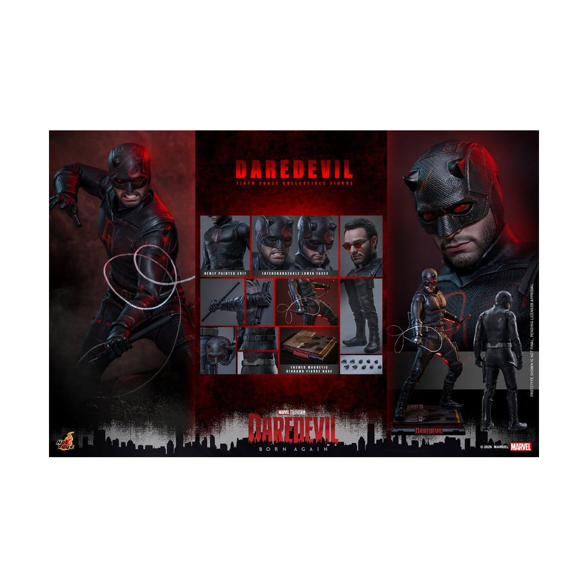 Hot Toys Marvel Daredevil: Born Again (temporada 2) - Daredevil MMS 1/6