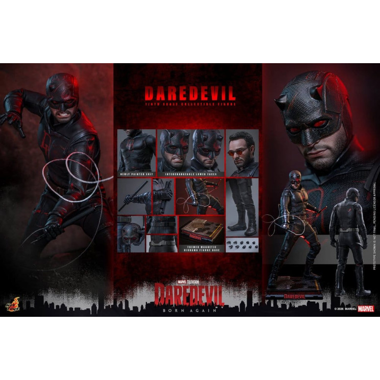 Hot Toys Marvel Daredevil: Born Again (temporada 2) - Daredevil MMS 1/6