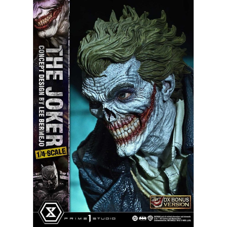 Prime 1 Studio - The Joker (Diseño conceptual de Lee Bermejo) DX Bonus Version - Ultimate Premium Masterline Series 1/4