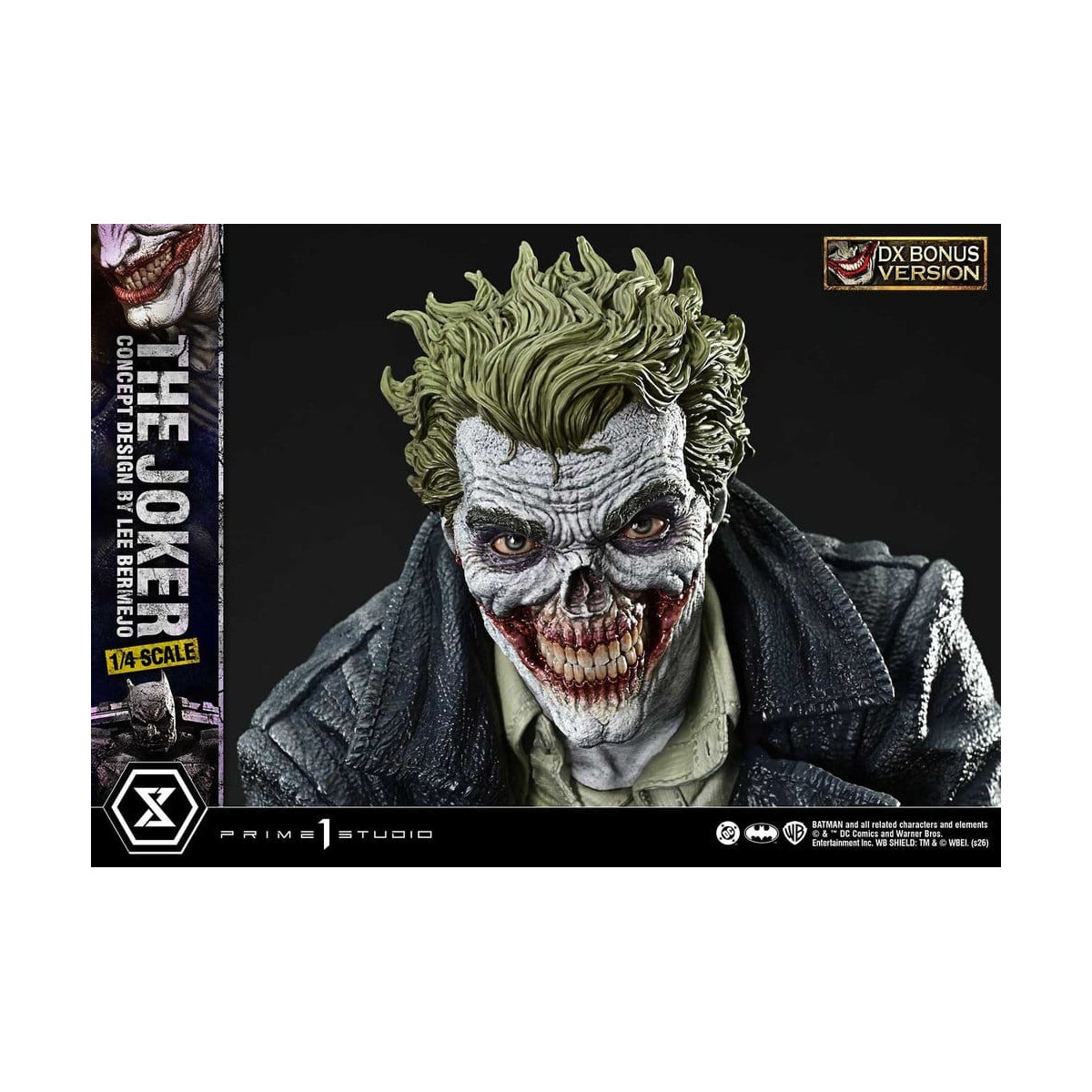 Prime 1 Studio - The Joker (Diseño conceptual de Lee Bermejo) DX Bonus Version - Ultimate Premium Masterline Series 1/4