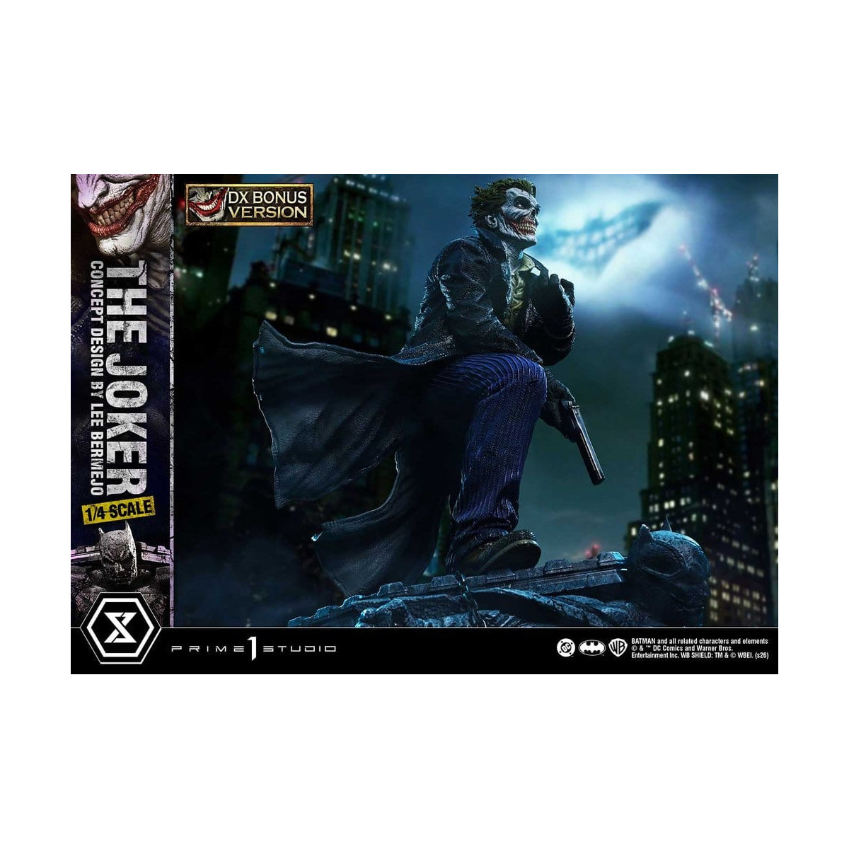 Prime 1 Studio - The Joker (Diseño conceptual de Lee Bermejo) DX Bonus Version - Ultimate Premium Masterline Series 1/4
