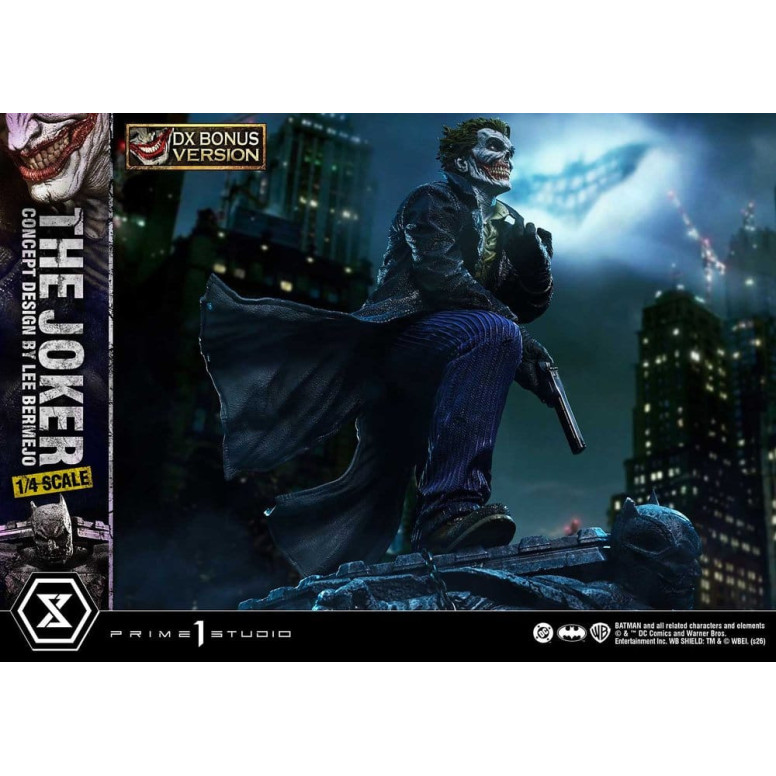 Prime 1 Studio - The Joker (Diseño conceptual de Lee Bermejo) DX Bonus Version - Ultimate Premium Masterline Series 1/4