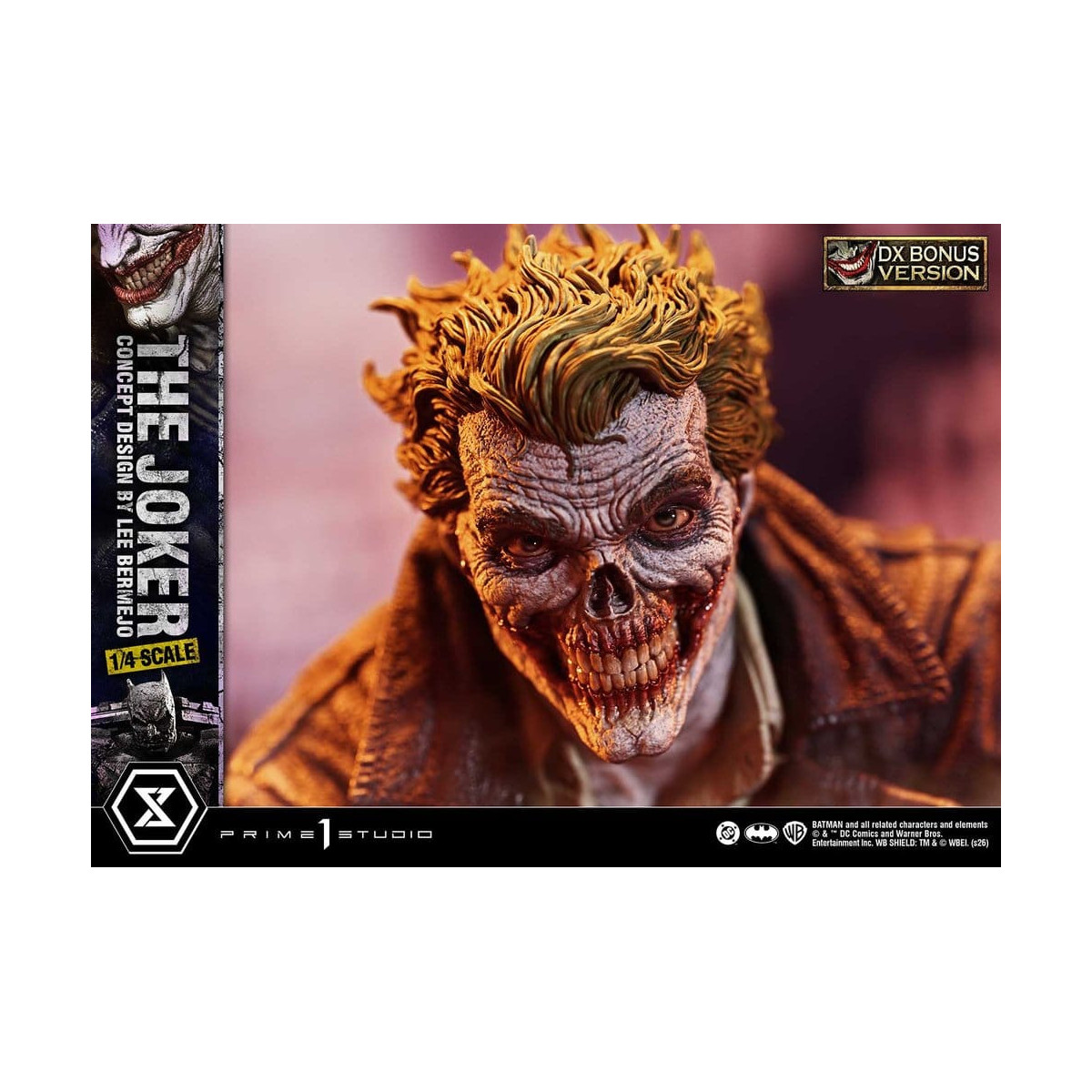 Prime 1 Studio - The Joker (Diseño conceptual de Lee Bermejo) DX Bonus Version - Ultimate Premium Masterline Series 1/4