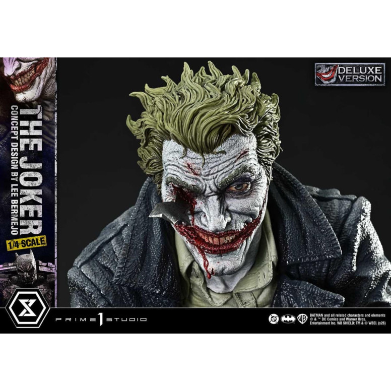 Prime 1 Studio - The Joker (Diseño conceptual de Lee Bermejo) DX Bonus Version - Ultimate Premium Masterline Series 1/4