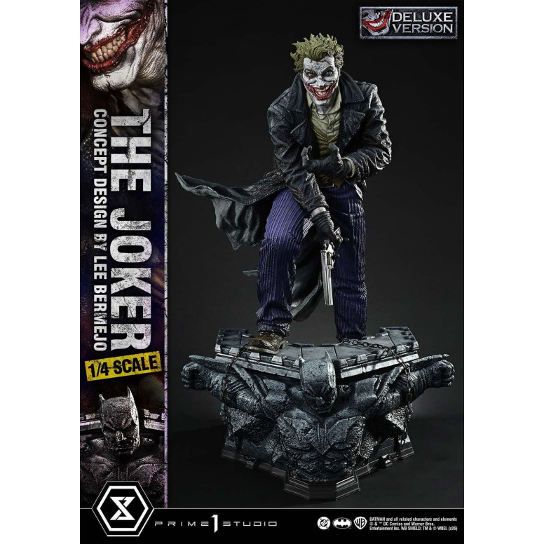 Prime 1 Studio - The Joker (Diseño conceptual de Lee Bermejo) DX Bonus Version - Ultimate Premium Masterline Series 1/4