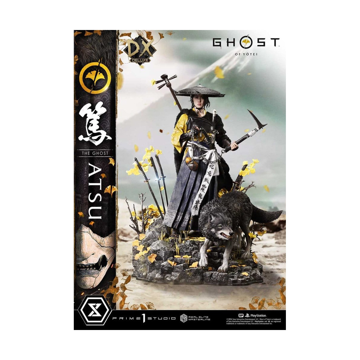 Prime 1 Studio - Ghost of Yotei - Atsu DX Bonus Version - Real Elite Masterline Series 1/4